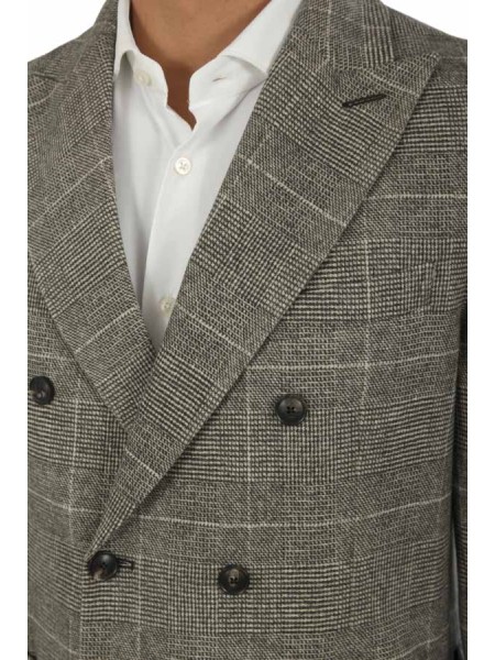 Giacca Circolo Doppiopetto Nero